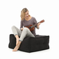 Black Footstool bean bag in Australia