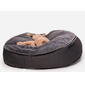 black cushion dog beds made of bean bags by Ambient Lounge