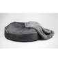 black cushion dog beds made of bean bags by Ambient Lounge