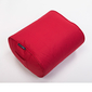 red ottoman bean bag