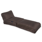 brown conversion lounger bean bag