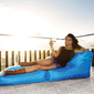 blue conversion lounger bean bag