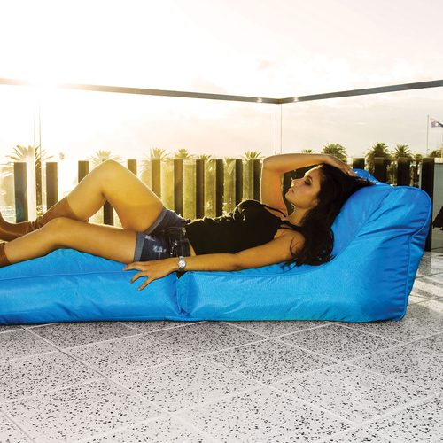 blue conversion lounger bean bag