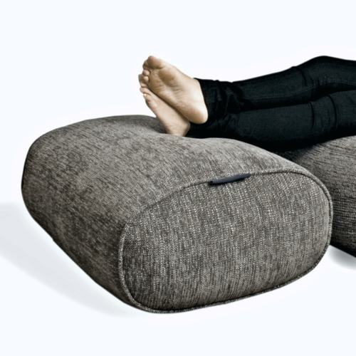 grey ottoman bean bag australia