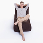 Brown Lounger Bean Bag - Ambient Lounge