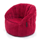 red butterfly bean bag