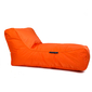 orange studio lounger bean bag