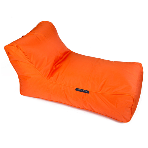 orange studio lounger bean bag