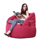 pink bean bag chair