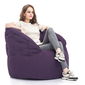 violet bean bag chair