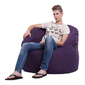 violet bean bag chair