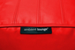 red leather bean bags - Ambient Lounge