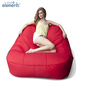 red satellite twin bean bag