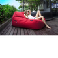 red satellite twin bean bag