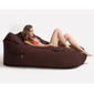 brown satellite twin bean bag