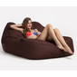 brown satellite twin bean bag