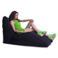 black avatar bean bag