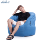 blue butterfly bean bag