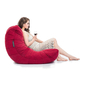 Red Acoustic Bean Bags - Ambient Lounge