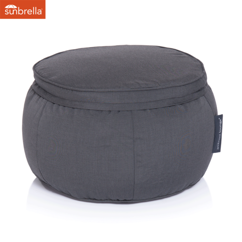 black wing ottoman sunbrella fabric bean bag