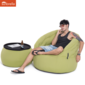 green versa table sunbrella fabric bean bag