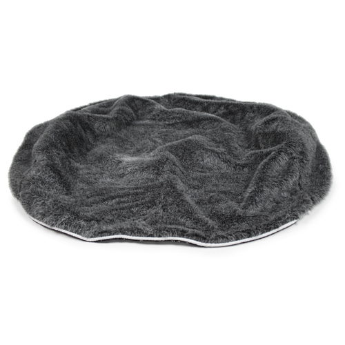 black cushion dog beds made of bean bags by Ambient Lounge