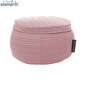 pink bean bag ottoman table