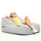 white large bean bag chair