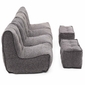 grey modular sofa bean bags Australia