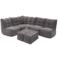 Grey modular sofa bean bags Australia