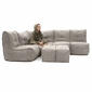 beige modular sofa bean bags Australia