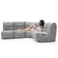 grey modular sofa bean bags Australia