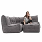 grey modular sofa bean bags Australia