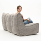 beige modular sofa bean bags Australia