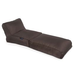 brown conversion lounger bean bag