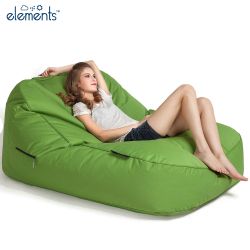 green satellite twin bean bag